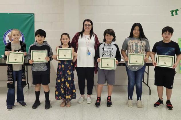 Dublin ISD and the Board of Trustees recognized the students below in the February Meeting for their extraordinary accomplishments!