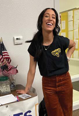 Heli Rodriguez Prilliman grew up in Stephenville and the Fort Worth area. She graduated from Stephenville High School, and from Texas A &amp;amp; M University with a degree in business. She visited the March 21 meeting of the Democrats of Comanche County, at the Housing Authority Office in Comanche. Submitted photo