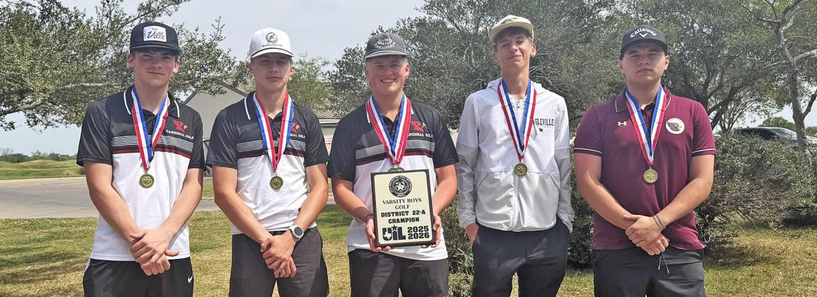 Lingleville Cards take district golf championship