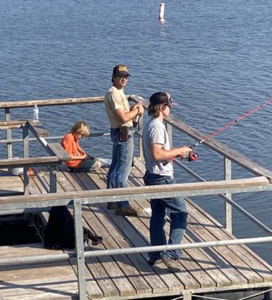 People of all ages enjoy fishing with the Stephenville Area Elks Lodge. Though not a lot of fish were caught, the crew enjoyed the day and returned some tiny catfish to the lake. Larry Stanford | Courtesy photo