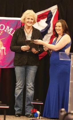 Dublin's own Penny Corona received the ‘I Can’ award, which is presented in recognition of those who have been in education at some point in their life and she received the Sponsor of the Year award for United Country Rancher’s Choice Realty. Danielle Meador | Citizen staff photo