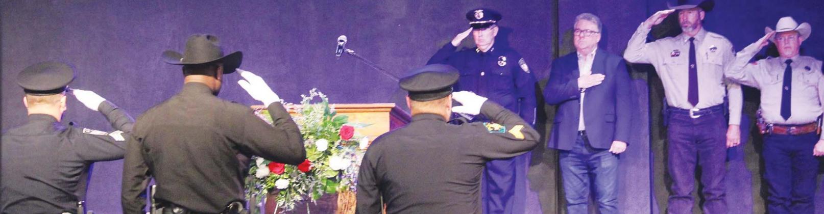 Officers honor fallen