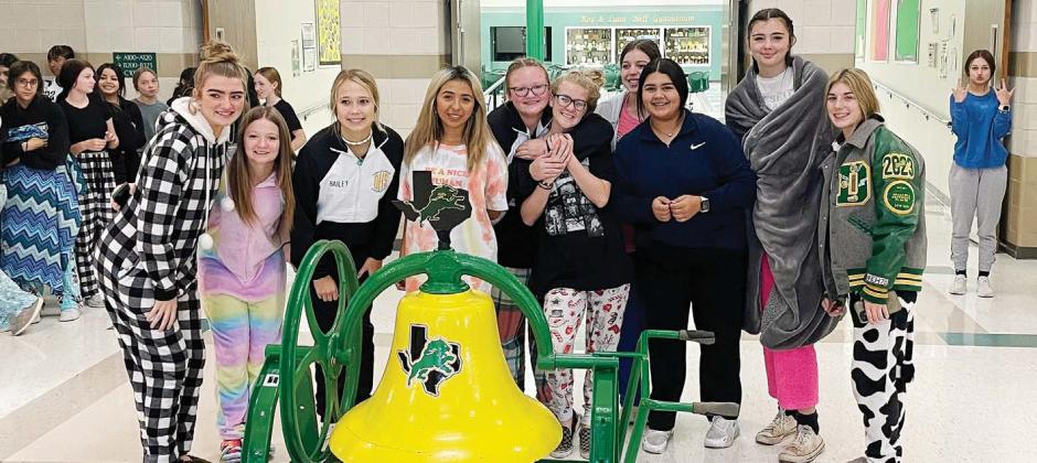 Arin Knight submitted photo The Dublin Lady Lions rang the victory bell Monday morning following their first district win of the 2022 season. The team bested Early in three sets of fiercely fought volleyball.