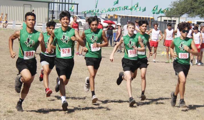 Paul Gaudette | Citizen staff photo Dublin Cross Country JV boys places 4th as a team at the Sept. 27th Dublin Dash meet.