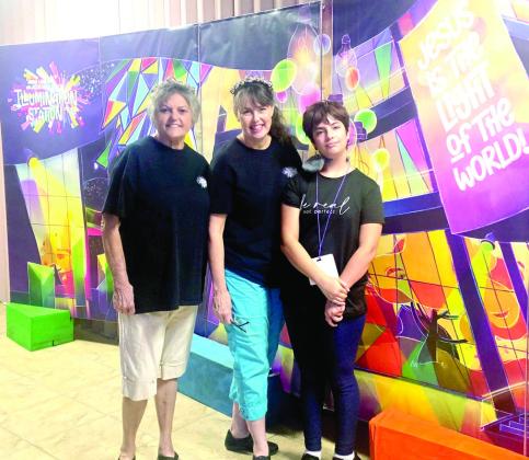 In a sea of colorful illumination Greens Creek Baptist Church kicks off the first day of its Illumination Station Vacation Bible School. The VBS continues from 8:45 a.m. to noon through Friday. For more photos see The Dublin Citizen Facebook page. Wyndi Veigel-Gaudette | Citizen staff photo