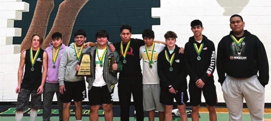 Dublin Powerlifting boys claimed first out of 17 teams at the Dublin Invitation Powerlifting Meet Saturday. Michael Stanley, below, was named outstandling lifter on the boys side. | submitted and Citizen staff photo