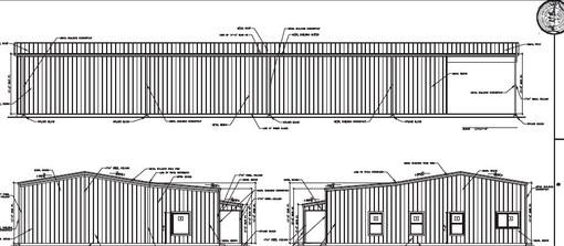 Courtesy Dublin EMS Building plans showcase a 2,200 sq. ft. space that will house Dublin EMS and provide room for growth.