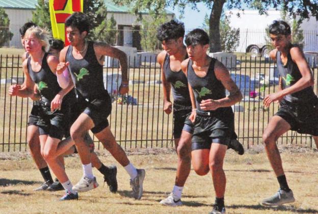The Dublin boys and girls varsity cross country runners claimed first place and second place as a team respectively thanks to the efforts of strong finishes by all the runners. Navalee White (far left) claimed second place and Sarah Resendiz 4th in the girls event. Running for the boys were: Jilt DeBoer, Emilino Hernandez, Joel Escobar, Lisandro Ortiz, Ayush Patel, Manny Candelario and Adrian Juarez. Paul Gaudette | Citizen staff photo