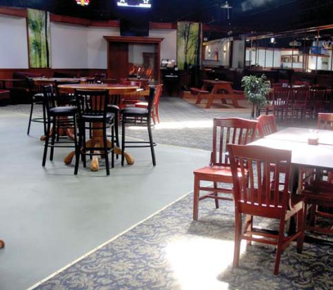 Wyndi Veigel | Citizen staff photo Backwoods will soon be opening on Hwy. 377 outside of Dublin offering a variety of food and arcade games.