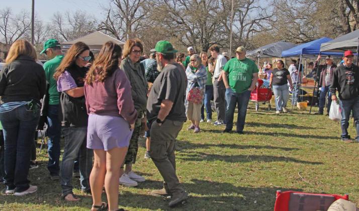 Visitors and citizens make their way through vendors at the first monthly Market Days of 2025 held in conjunction with the annual St. Patrick’s Day Festival. A variety of vendors were present including those with handmade food items, jewelry, crafts and more. Those interested in becoming a vendor for the monthly Market Days can contact them on Facebook. Wyndi Veigel-Gaudette | Citizen staff photo