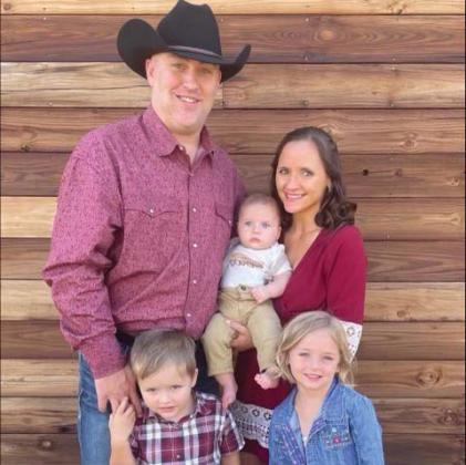 Tyler Tuck and his family