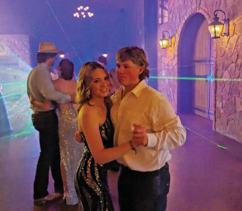 Lingleville students enjoy dancing at prom at Bella Vita Ranch Saturday, May 4. Paul Gaudette | Citizen staff photo