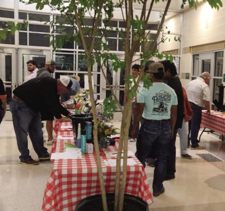 A wide variety of items, including a live tree, were available at the Dublin FFA Barn Bash hosted Saturday, Oct. 17 in order to raise funds for the new FFA barn. Paul Gaudette | Citizen staff photo