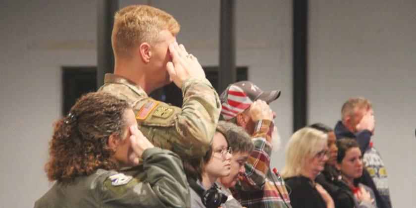 Saluting those who serve