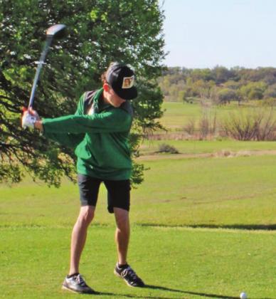 The Dublin Golf team entered district Monday with play at Brownwood. Present were: Coach Wes Grisham (left to right), Madison Turley, Charlie Rasberry, Wyatt Watson, Ty Roberts, Payton Williams, Tyler Harrell and Dane Lewis. Sara Gann | Submitted team &amp;amp; Citizen staff photos