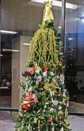 The Erath County District Attorney Office hosted its annual Tree of Angels for the victims of violent crime, along with their friends and family members on Dec. 7. Angels are hung on the tree each year in remembrance. Submitted photo