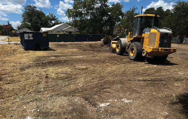 A completely vacant lot now sits on Camden Street ready for potential future buildings after a home was razed through a condemnation process. Courtesy photo