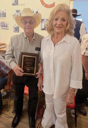 Ty Murray’s parents Joy and Butch Murray are on hand Saturday, July 26 to accept Ty’s Living Legends Hall of Fame induction award at the Dublin Rodeo Heritage Museum National Day of the Cowboy celebration. Wyndi Veigel-Gaudette | Citizen staff photo