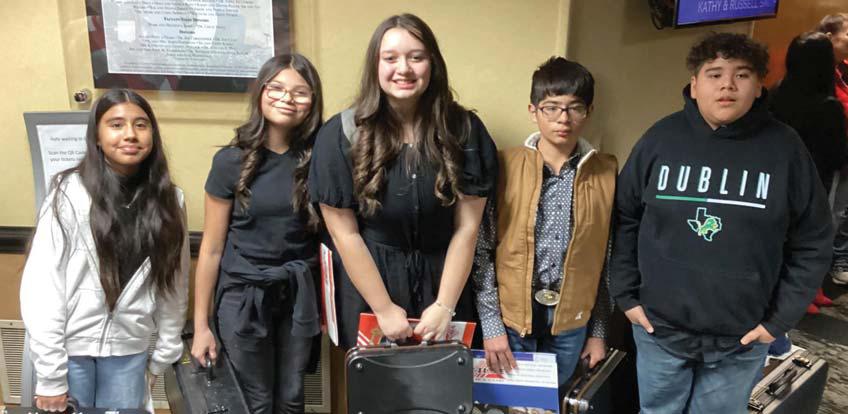 Keighly Lewis, Jonny Enhorabuena, Jayden Balvantin, Yitzell Solis, Kimila Gonzales, Angel Palomino.