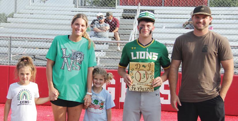 Lions honor seniors at Glen Rose