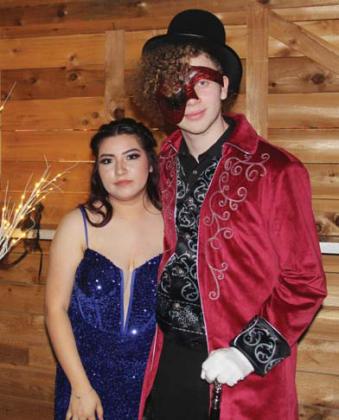 Dublin High School students celebrated at a Masquerade themed prom Saturday, May 13 at the Double N Cowboy Church. Many students donned fancy masks for the event. Lingleville students also celebrated their prom on Saturday. For more prom photos see A8 and B1 or go to the Dublin Citizen Facebook page. Paul Gaudette | Citizen staff photos