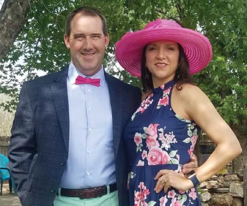 Mariah Vaughn Byars with her husband Emory Byars