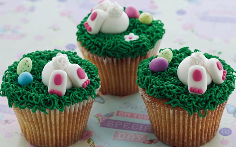 Easter themed cupcakes make