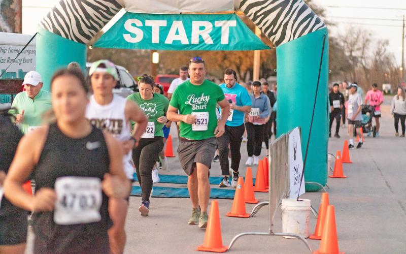 Shamrock Shuffle showcases more than 75 runners