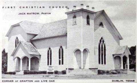 The bell in front of The Little Church on Grafton was originally housed in the bell tower of the First Christian Church. While the bell was originally purchased in 19011905, it must have been purchased used, since it was cast right after the Civil War in Cincinnati, Ohio. Courtesy photo