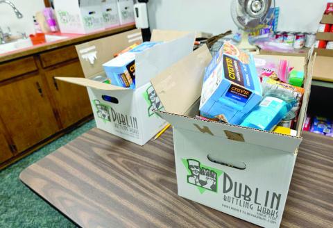 Neighbors keeping pantries stocked