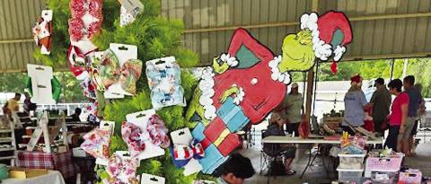 A ‘Christmas in July’ themed Dublin Market Day was held Saturday, July 18 in the pavilion at Dublin City Park. Dublin Market Days brings vendors of homemade and home-grown goods to the city park the third Saturday of every month from 9 a.m. to 1 p.m. | submitted photo