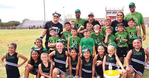 The 3rd/4th grade Dublin Lions flag football team are heading to the Super Bowl at Dublin’s Cervetto Field after an undefeated season. The team, led by Tyler Stone and Ty Weaver, will hit the field at 10:30 a.m. with everybody invited to help the little cheerleaders root on the home team at the big game.. Cierra Hawk | Citizen staff photo