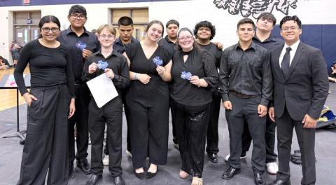 Over May 24 -25, numerous Dublin High School band students traveled to the Texas State Solo and Ensemble contest in the Austin area and did a great job, DHS head band director Cathryn Smith said. David Nava walked away with a silver medal for his trumpet solo. | submitted photos