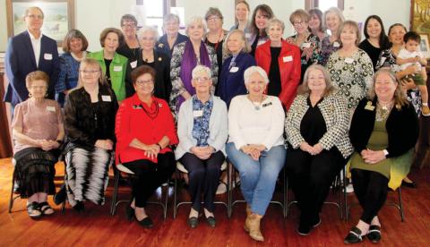 Members of the Woman’s Thursday Club of Dublin, along with special guests, attend their 125th anniversary program Saturday, March 25 at the Little Church on Grafton Street. Below, a photo from 1903 showcases members of the Woman’s Thursday Club of Dublin. Wyndi Veigel | Citizen staff photo