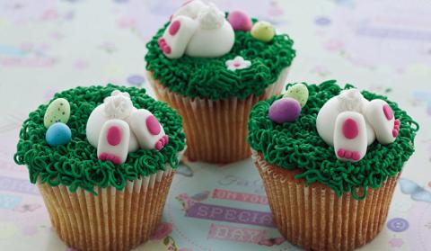 Easter themed cupcakes make