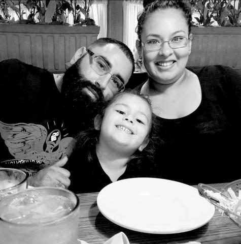 John DelBosque graduated from high school in 2003 and now lives in Georgia with his wife Alejandra and their daughter Melody. Courtesy photo