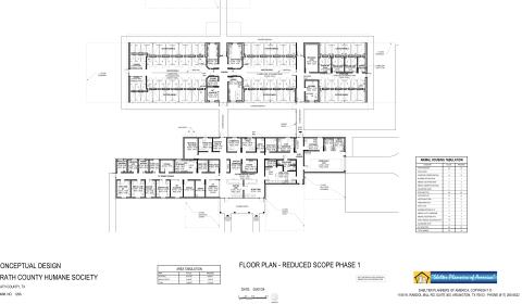 Conceptual plan for shelter