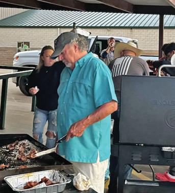 Dublin Chamber of Commerce decided to treat Dublin Lions players, coaches and fans to a special early morning breakfast on game day, Friday, Sept. 13. Coach Greg Hardcastle and the DISD school board expressed their appreciation for the treat during the Sept. 16 board meeting.
