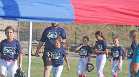 Parents and players flocked to Dublin City Park for a Dublin Baseball Softball Association Tournament. As games kicked off in the morning of  June 29, 2024, teams faced off in the upper diamond while teams warmed up outside the fences.