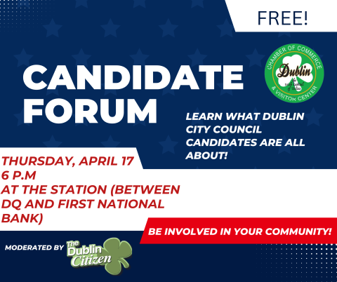 Candidate forum ad