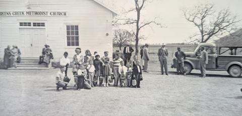 Old pic of Greens Creek Methodist
