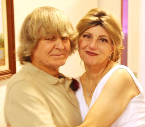 Vickie Bamber (pictured with husband, Bill) is a lifelong member of the Dublin community and has worked for several years at Dublin Dairy Queen. She will soon be starting a new career of hosting painting parties. | Submitted photo