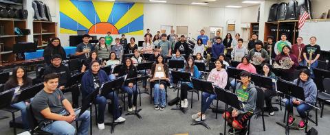 The Dublin ISD High School Band earned Sweepstakes for the first time since the 2019-202 school year. Paul Gaudette | Citizen staff photo