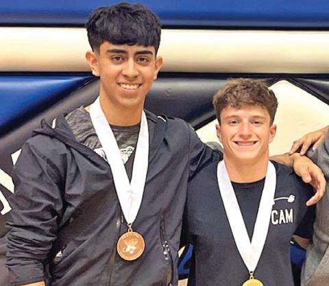 Elijah Gonzales and Cameron Patton