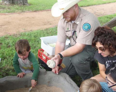 Dinosaur Valley State Park Ranger Allen Dees