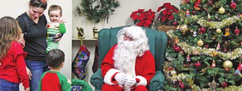 Santa returns to Dublin tonight