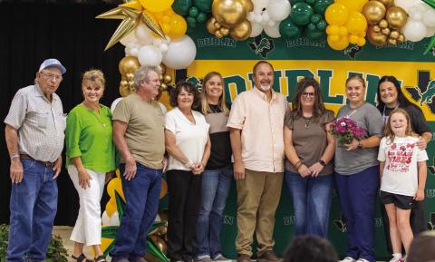 Melani Belew has been named as the Employee of the Year for Dublin ISD. She is administrative assistant for curriculum and instruction. Danielle Meador | Citizen staff photo