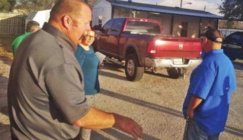 Dublin EMS Director shows City council members the need for a new EMS building during Monday night’s regular council meeting. Paul Gaudette | Citizen staff photo