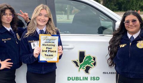 FFA Marketing team takes 6th at State
