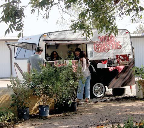A vendor offers treats at Texas Sage’s Christmas PageA5 inBloomevent. Wyndi Veigel-Gaudette | Citizen staff photo